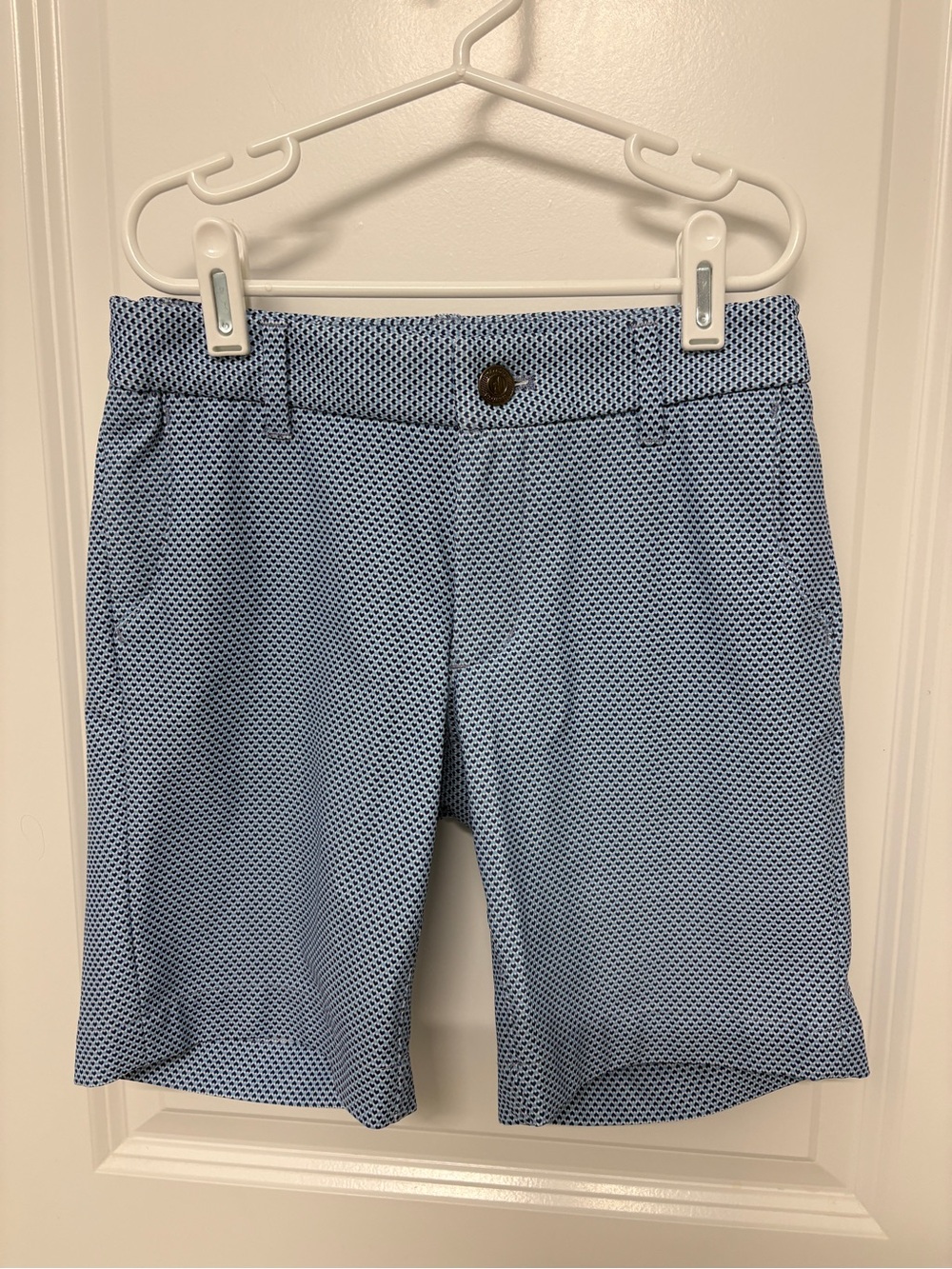 Johnnie-O Prep-formance boys shorts navy pattern